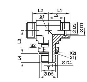 25_TEE-R Adjustable locknut